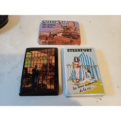 Lot de 56 Plaques Publicitaires en Tole Bière Steenford