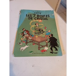 BD de Tintin " Les 7 Boules de Cristal 1948 "