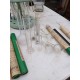 Lot d'éléments de Laboratoire en Verre