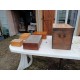 Lot de Boites Anciennes en Bois