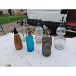 lot de 6 Siphons Anciens