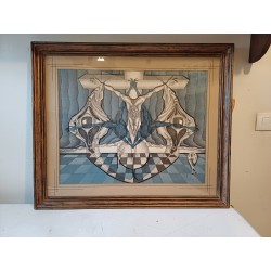 Lithographie J.M Sostras