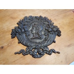 Plaque Fonte 4 Septembre 1870 République Française