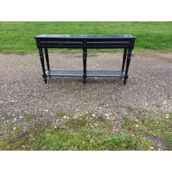 Console Bois et Cannage de Style Napolèon III