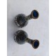 Paire de Vases Chine en émaux cloisonnés