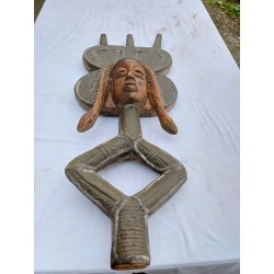 Personnage Africain du Gabon Kota Ethnie Obamba