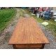 Table de Ferme Campagnarde 19 éme Noyer et Pin , 3 Tiroirs