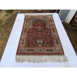 Tapis Persan en Soie