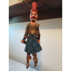 Marionnette Ancienne Asie Mineure " Guérrier "