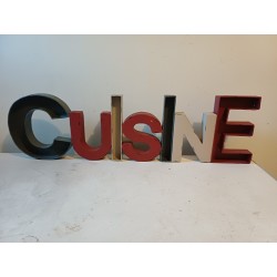 Décoration Publicité Cuisine en Tole