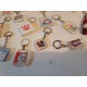 Lot de 52 Portes Clefs Publicitaire des Années 50