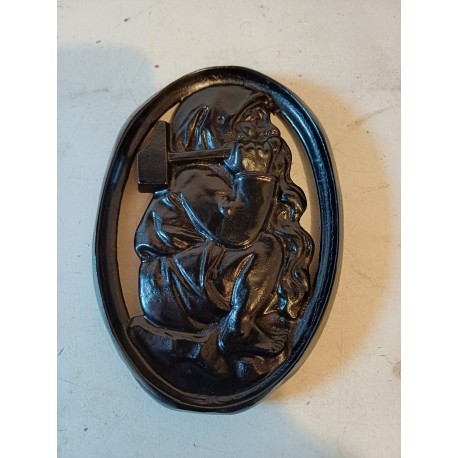 Mascaron Fonte Personnage au marteau " Forgeron "