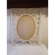 Miroir Vintage en Rotin et Osier