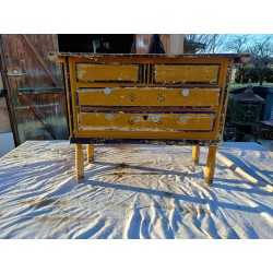 Meuble de Poupée Bois Ancien