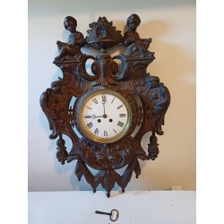 Horloge Murale 19 éme en Fonte