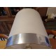 Lampe Vintage des Années 70 Opaline Blanche