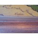 Tableau Bois Peinture vernie signée Clavere