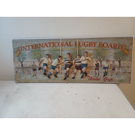 Panneau Bois International Rugby Board World Cup