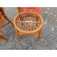 Paire de Chaises en Rotin Vintage