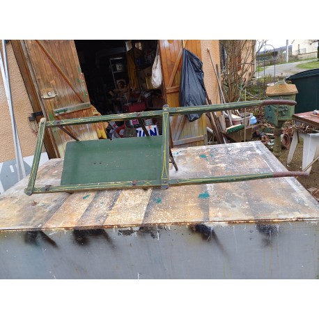 Charrette bois ancienne déco