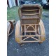 Paire de Fauteuils Transat en Rotin Colonial