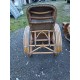 Paire de Fauteuils Transat en Rotin Colonial