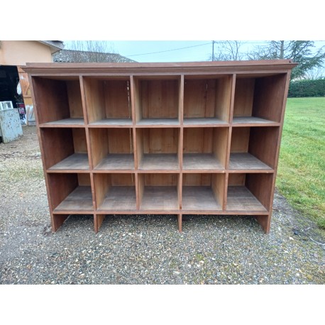 Meuble étagére de Magasin en Chéne des Années 30