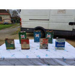 Bidon d'Huile " Castrol " 2 Couleurs