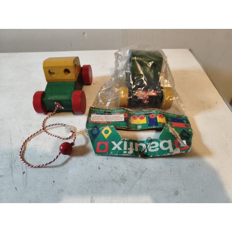 2 Jouets Bois Baufix " Voitures "