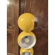 Lampe sur Pied Vintage Métal Jaune