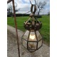 Lampe Suspension Laiton et Verre