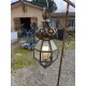 Lampe Suspension Laiton et Verre