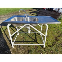 Evier Inox 2 Bacs