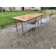 Table Industrielle Fer et Bois