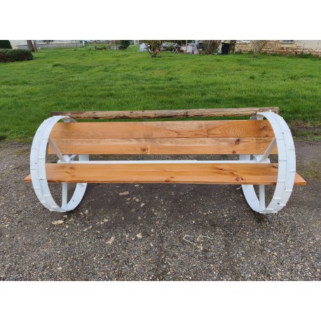 Banc Fonte et Bois Roues 1900
