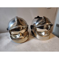 Sceau à Champagne Casque de Sapeurs Pompiers