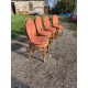 Paire de Chaises en Rotin Vintage