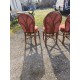 Paire de Chaises en Rotin Vintage