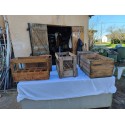 Lot de Caisses a vins en Bois