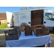 Lot de Caisses a vins en Bois