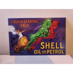 Publicité Métal : Shell