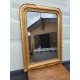 Miroir de Cheminée 19 éme Bois et Stuk doré