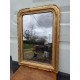 Miroir de Cheminée 19 éme Bois et Stuk doré
