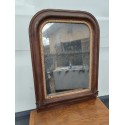 Miroir de Cheminée 19 éme Bois et Stuk