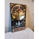 Publicité Whisky Chivas Regal Pendule Verre