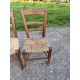 6 Chaises Paillées Anciennes