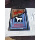 Publicité Whisky White Horse Scotch Verre et Miroir