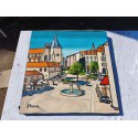 Huile sur Toile d'H.Rivoire " Bergerac "