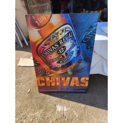 Panneau Bois Publicité Chivas Régal