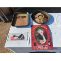 Lot Coca Cola Toles Publicitaire